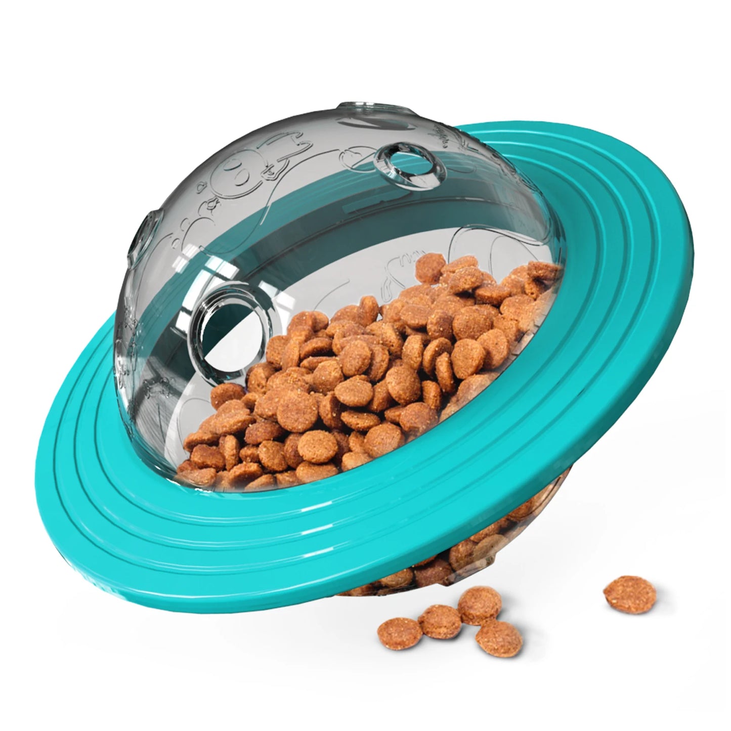 Dog Planet Treat Toy For Small Large Dogs Cat Food Dispensing Funny Interactive Training Toy Puppy Slow Feed Pet Improve IQ - Gangsterdog