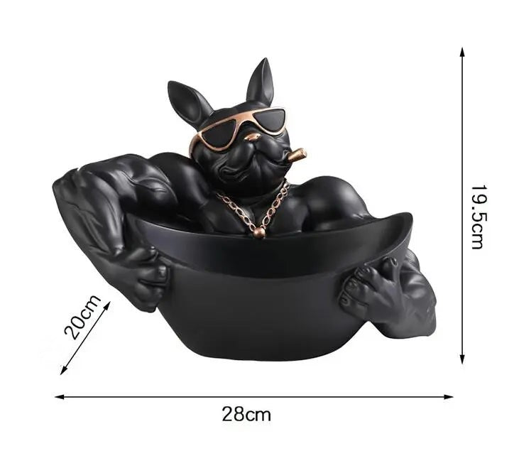 Dog Model Statue Table Ornaments - Gangsterdog